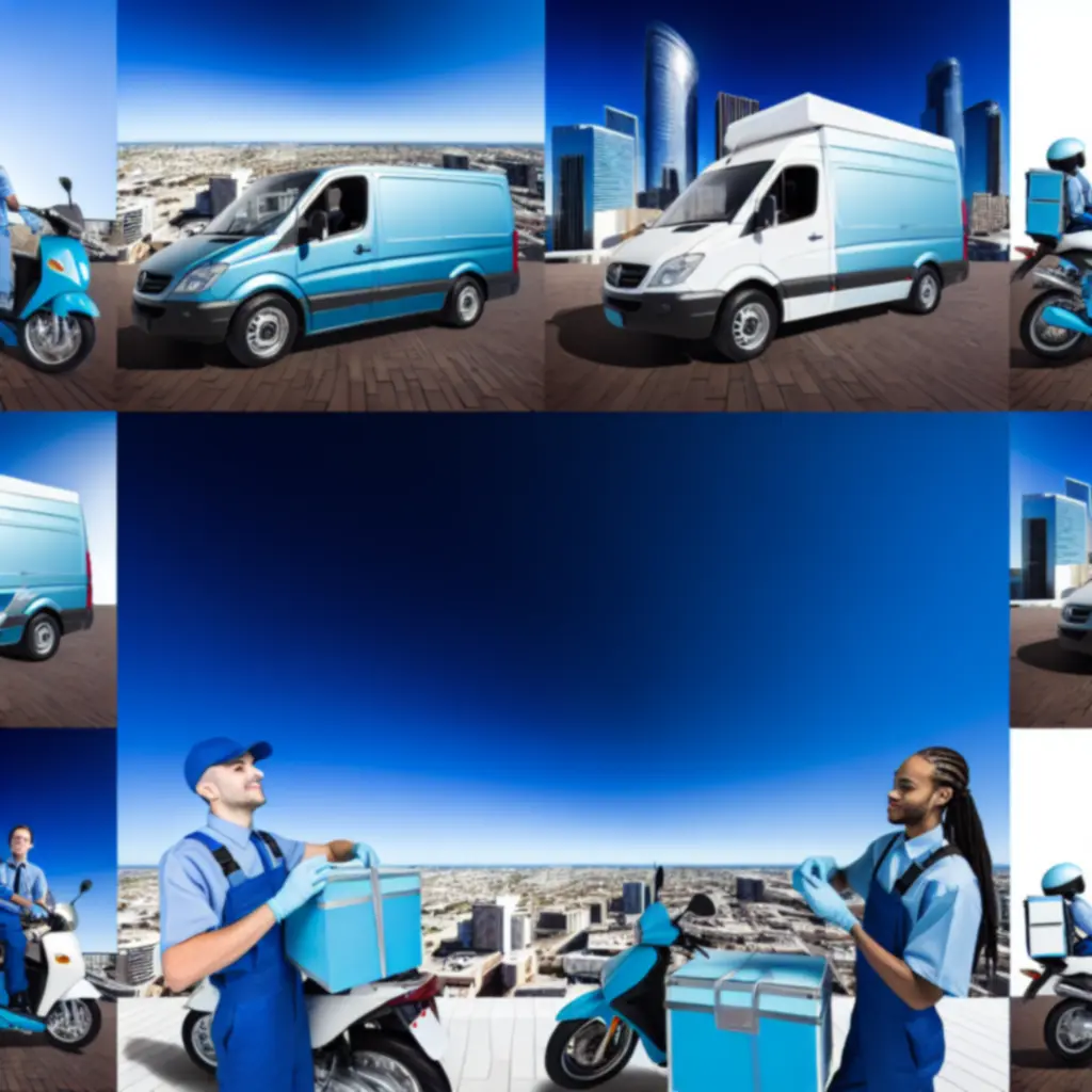 Nowoczesna flota miejskich pojazdów dostawczych LocalCourierpl gotowa do wyjazdu